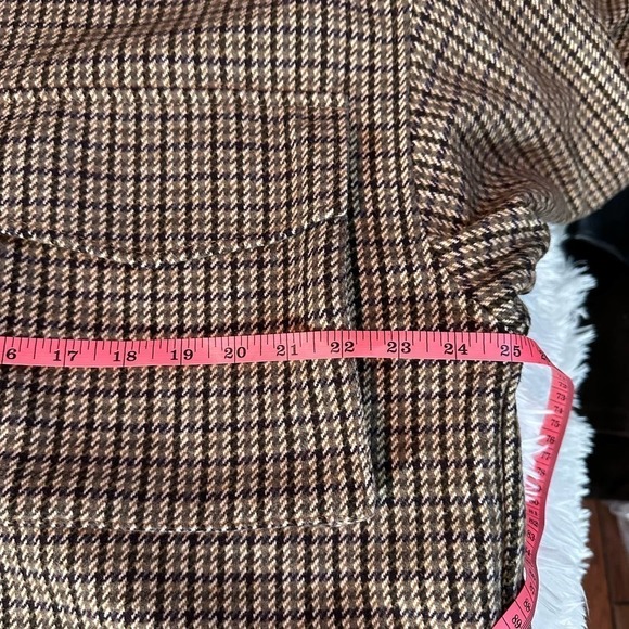 H&M Oversized Wool Blend Twill Shacket Size Large - Picture 9 of 14